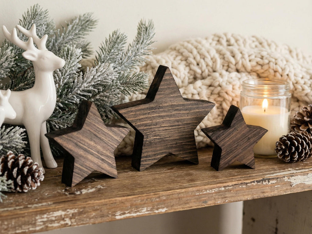 Reclaimed Wood Stars