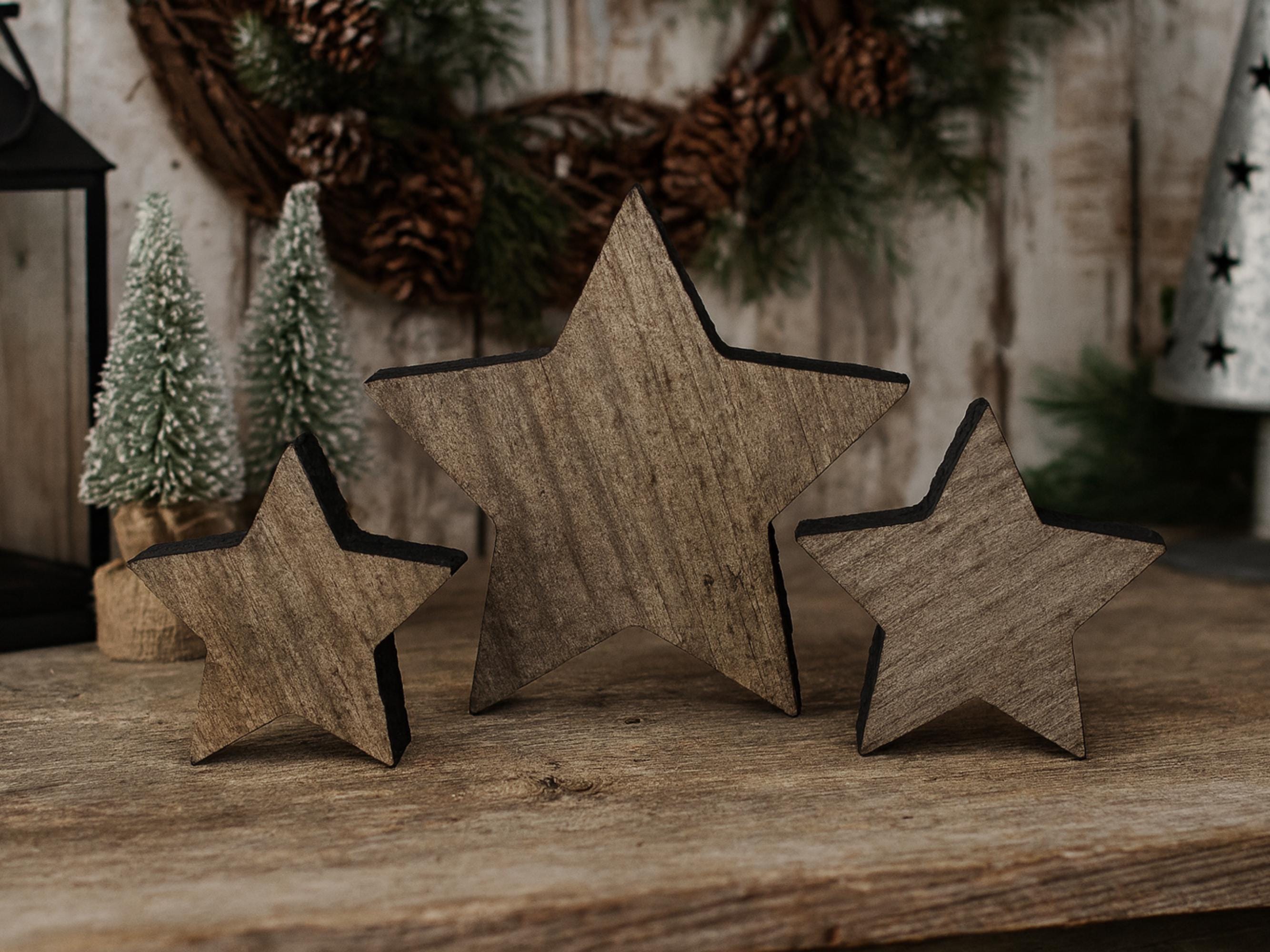 Reclaimed Wood Stars
