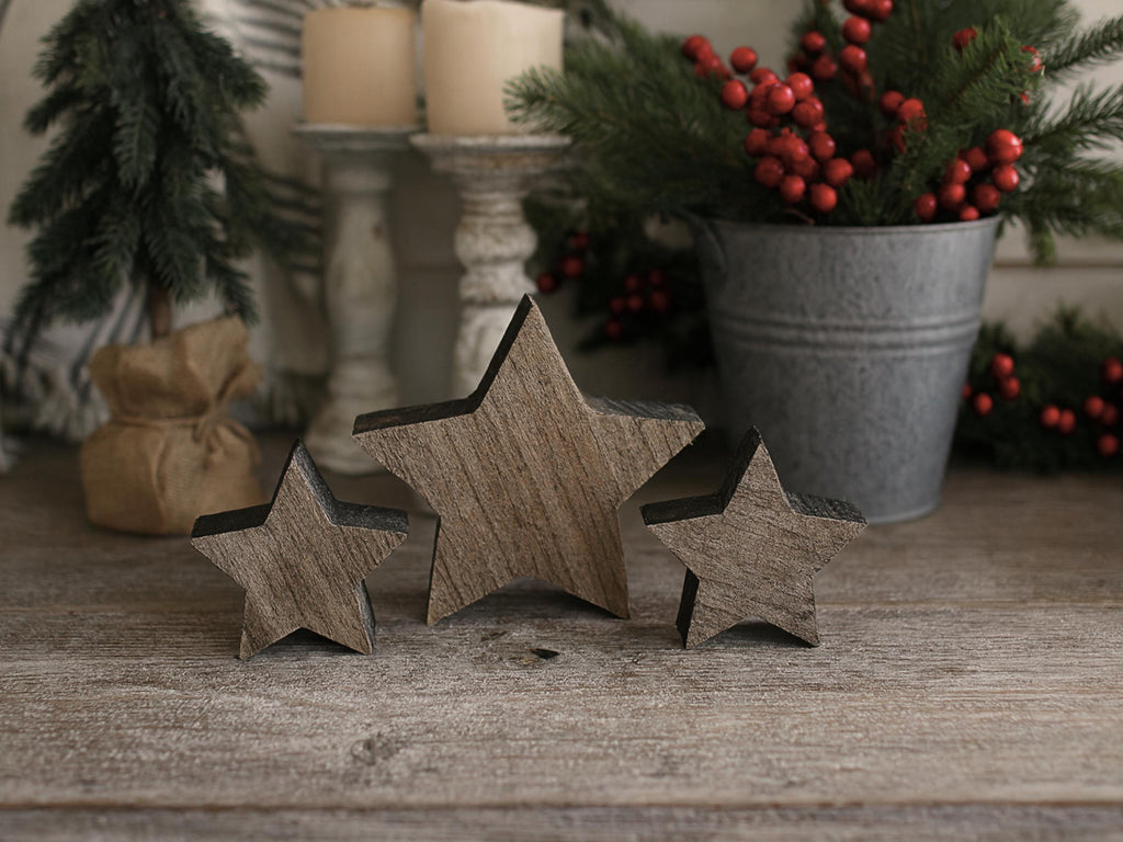 Reclaimed Wood Stars