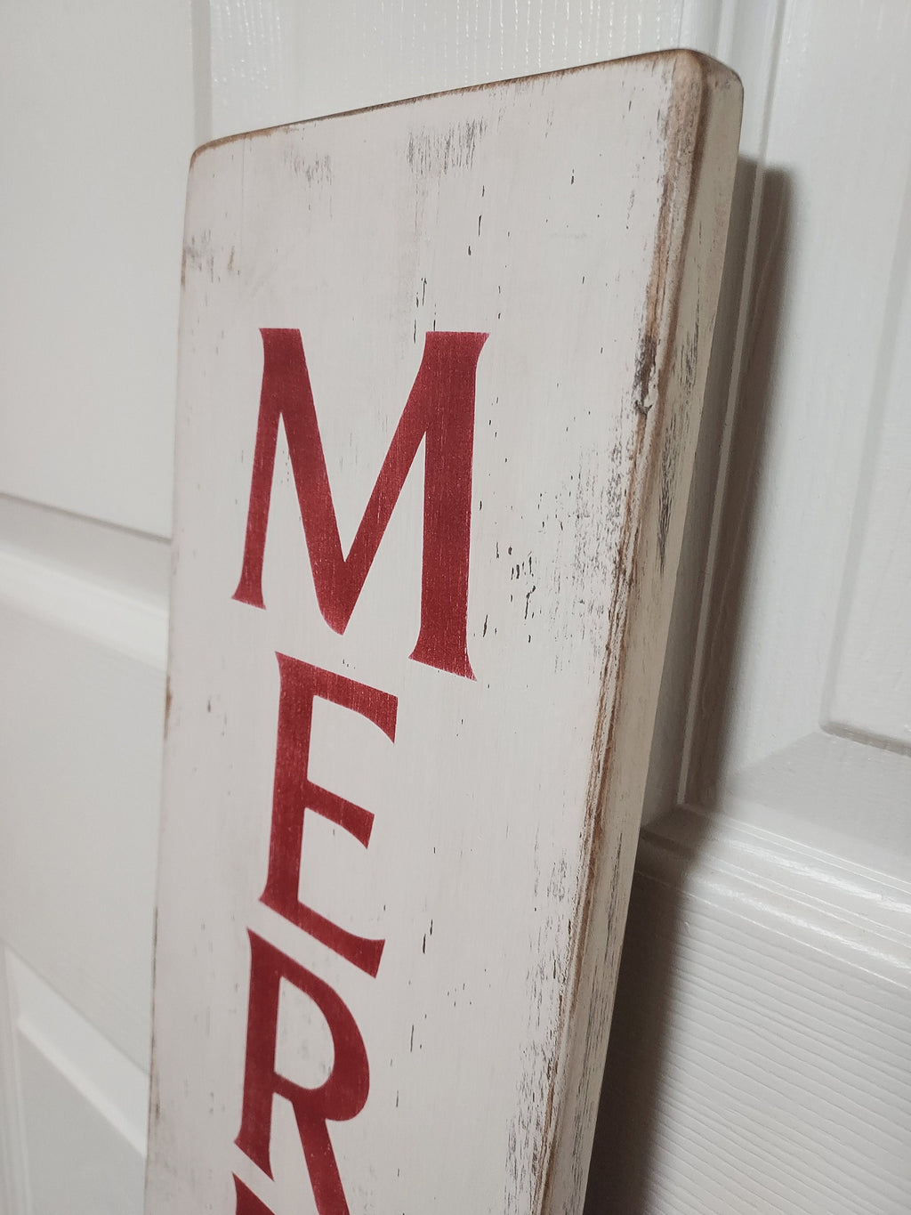 Merry Christmas Reclaimed Wood Sign