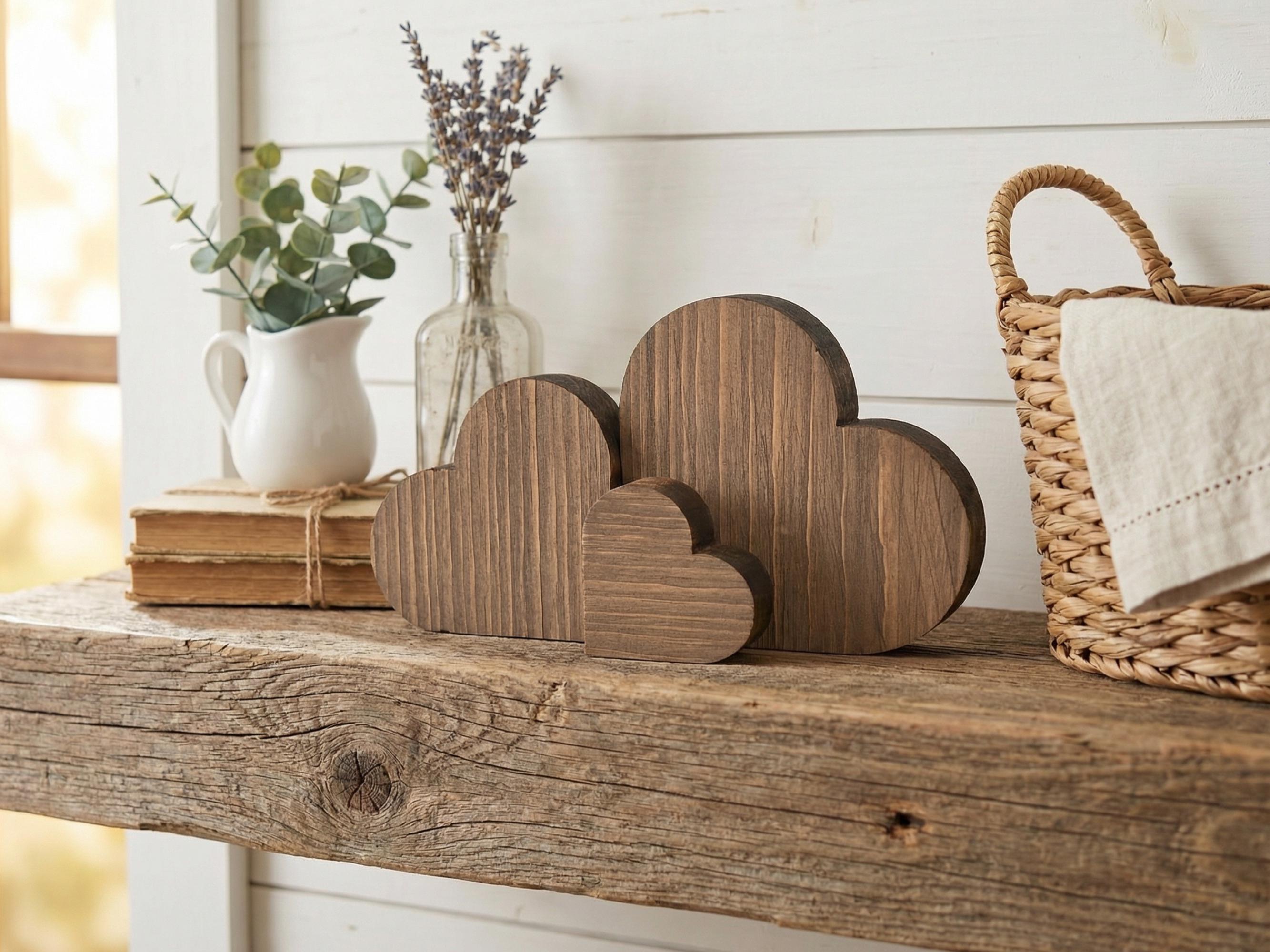 Reclaimed Wood Hearts