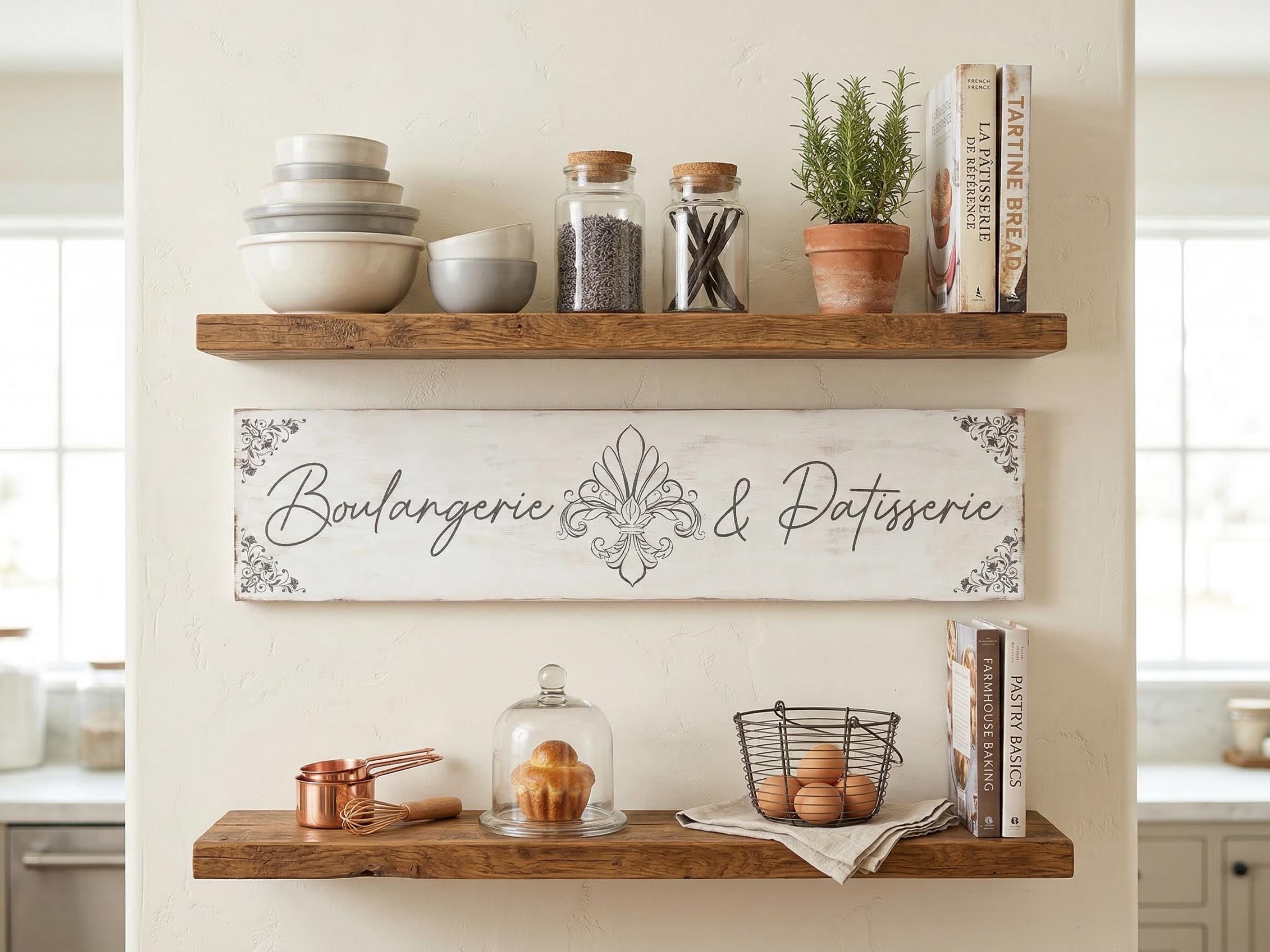 Antique Style Boulangerie & Patisserie Sign