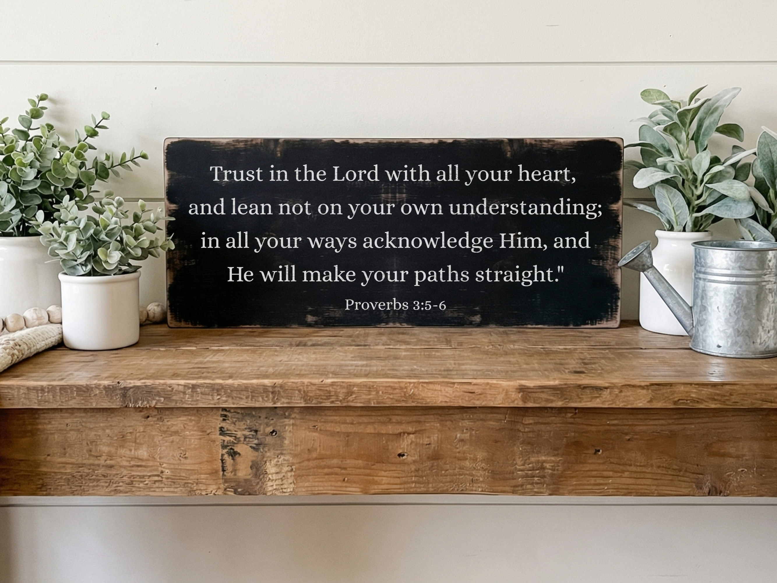 Custom Bible Verse Freestanding Sign