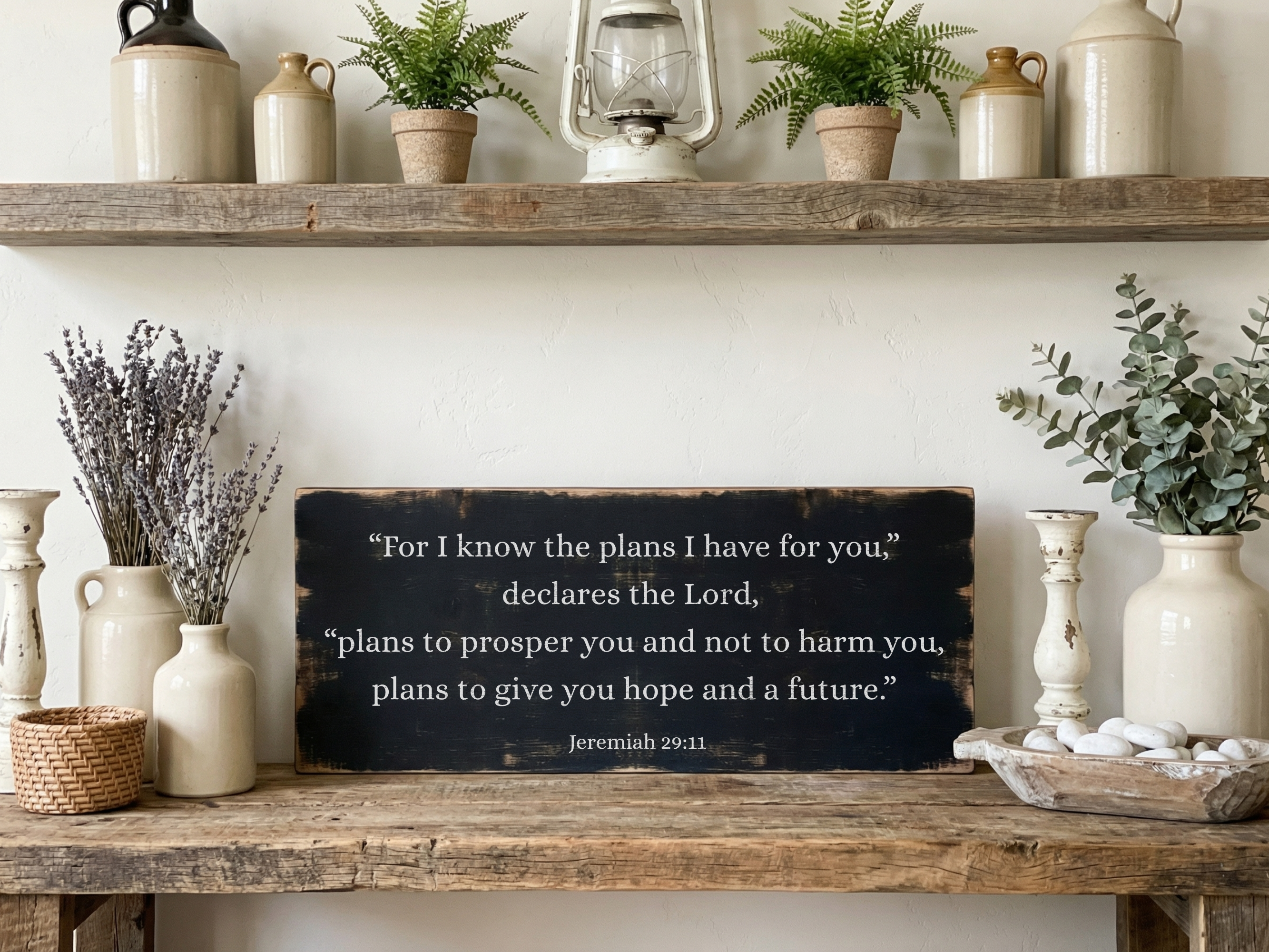 Custom Bible Verse Freestanding Sign