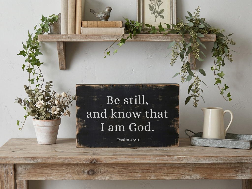 Custom Bible Verse Freestanding Sign
