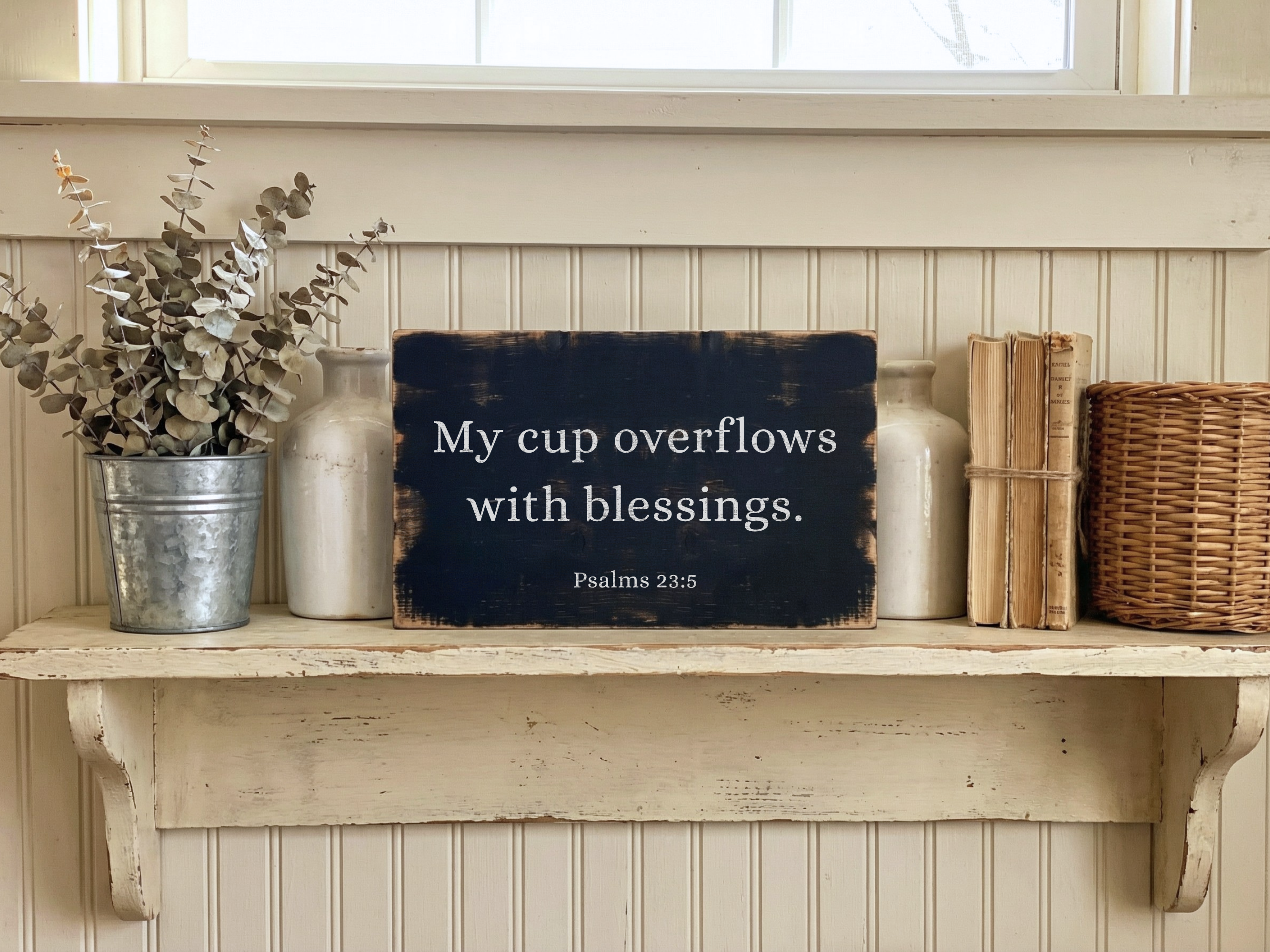Custom Bible Verse Freestanding Sign