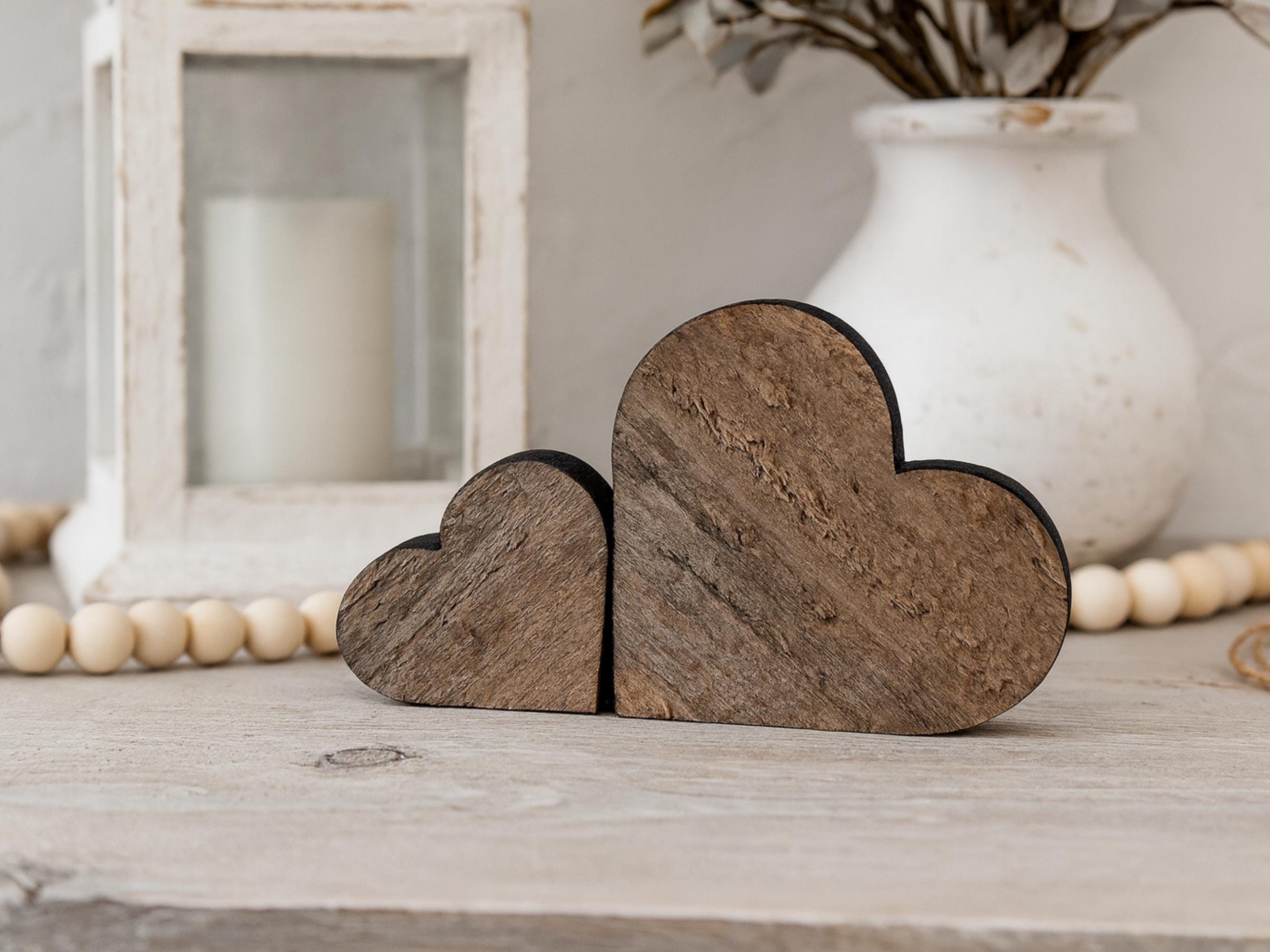 Reclaimed Wood Hearts