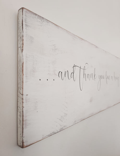 ...and thank you for a house full of people I love, Amen.