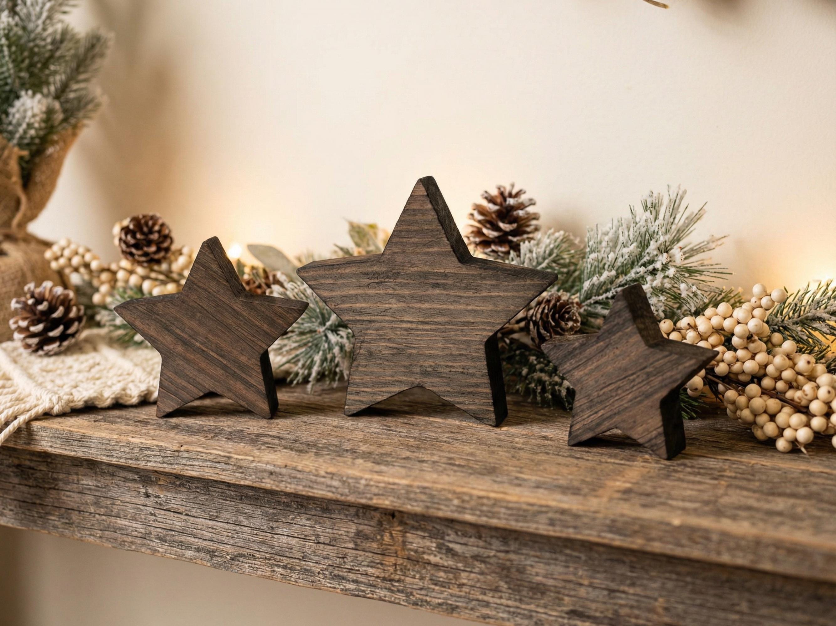 Reclaimed Wood Stars
