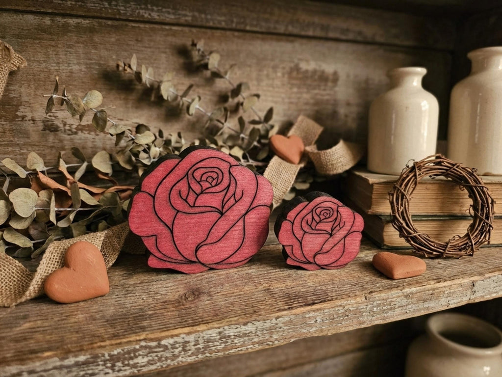 Reclaimed Wood Roses