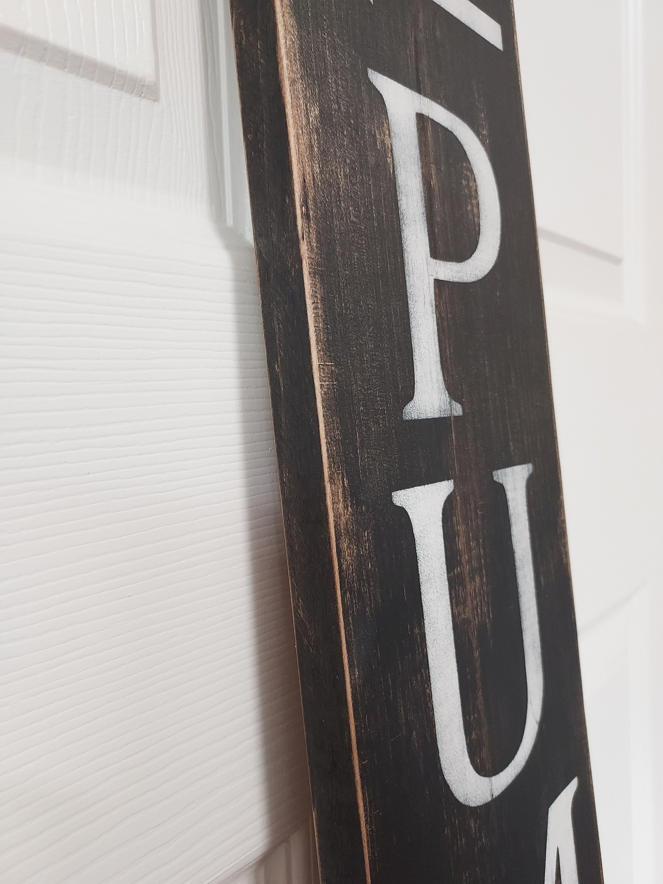 Antique Style Pumpkins Sign