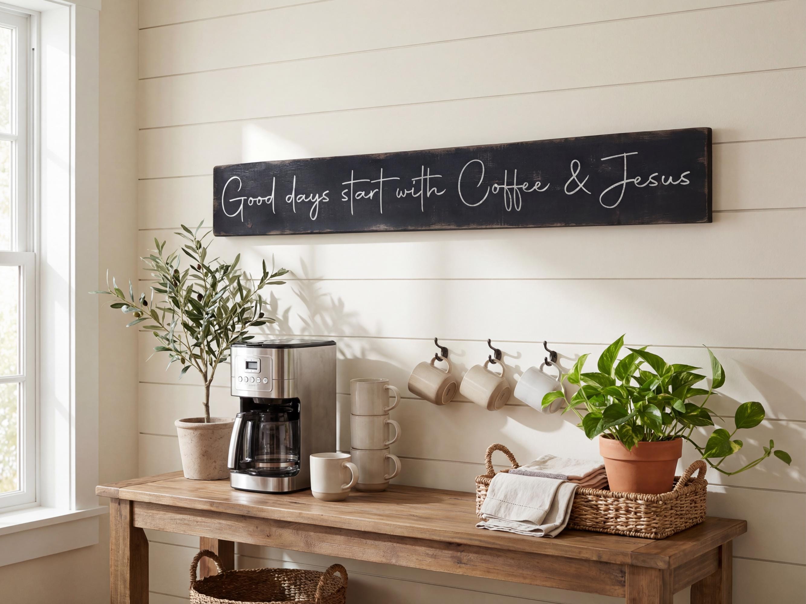 Good Days Start With Coffee & Jesus