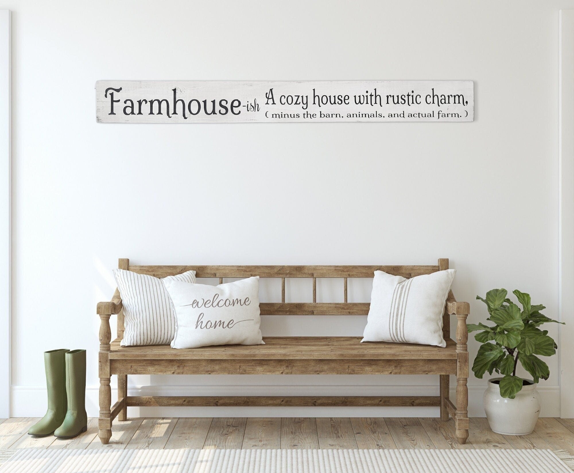 Rustic Farmhouse-ish Sign