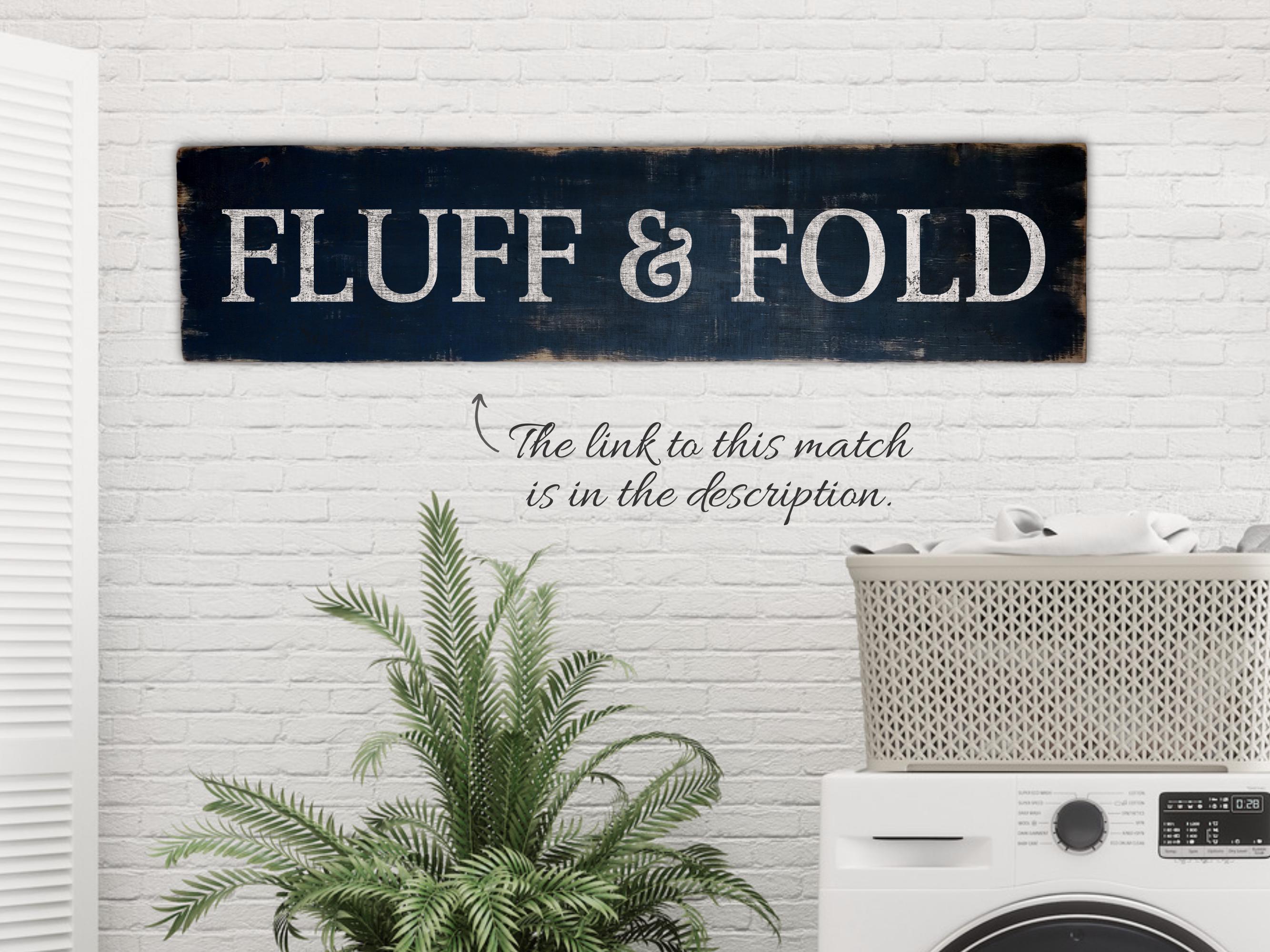 Antique Style Wash & Dry sign