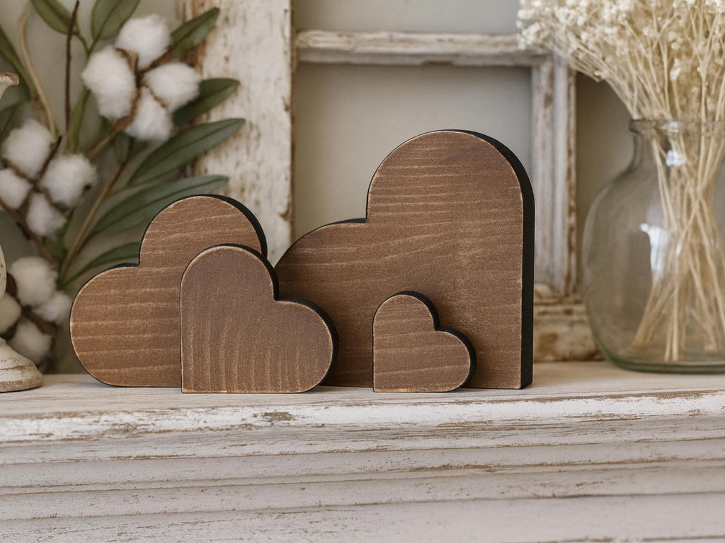 Reclaimed Wooden Hearts