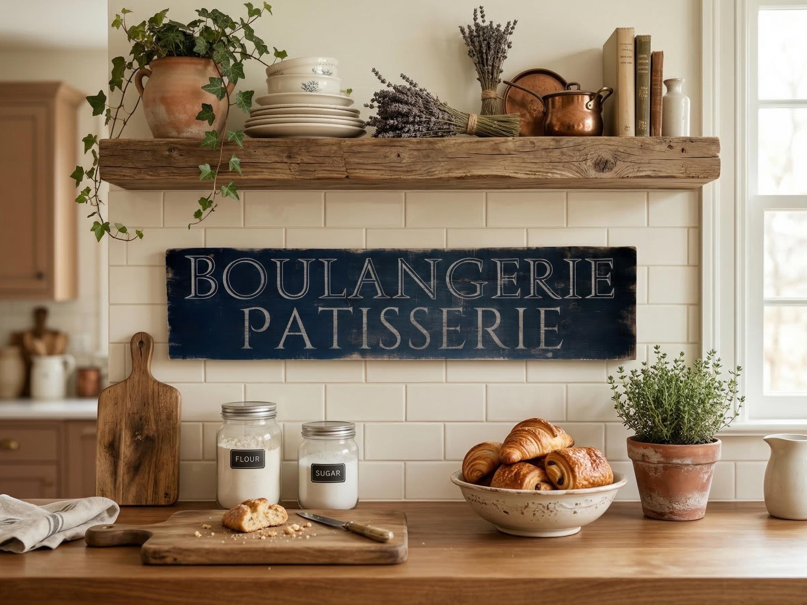 Antique Style Boulangerie & Patisserie Sign