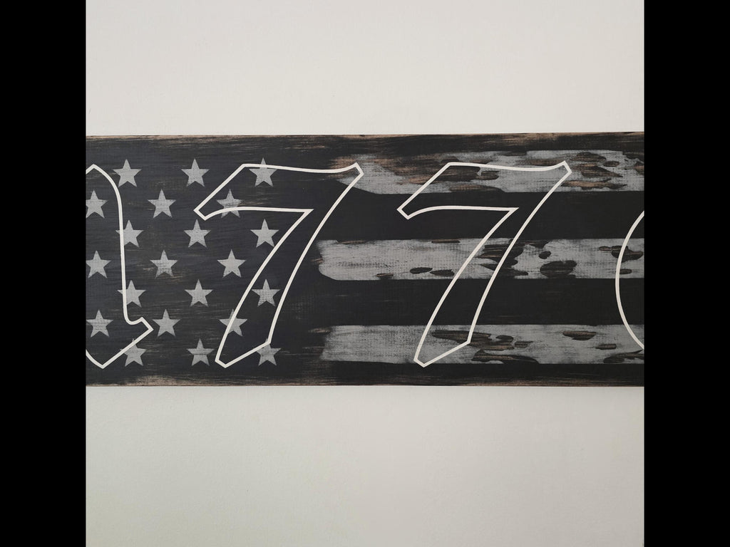 1776 Subdued American Flag
