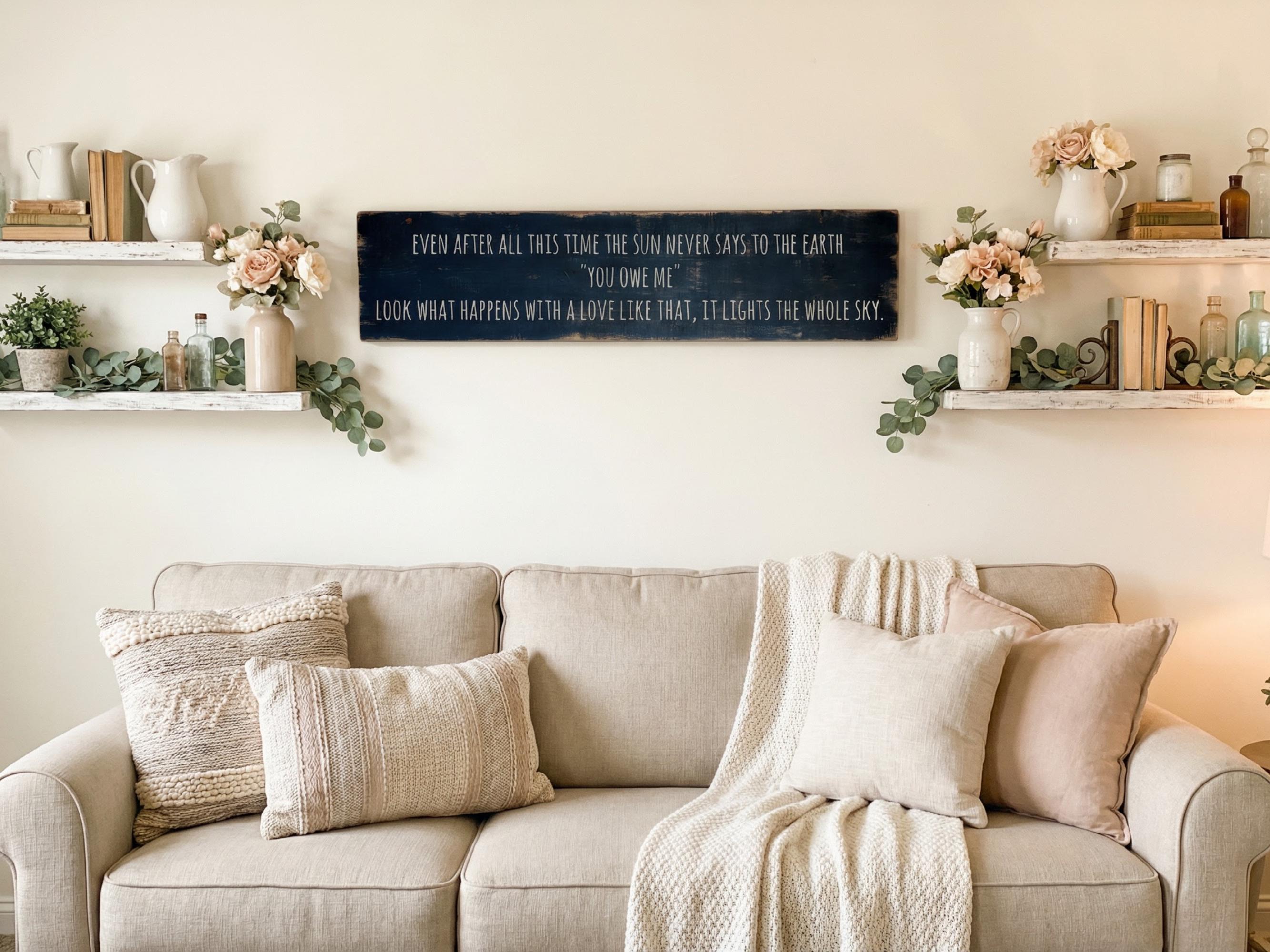 Even after all this time... Hafiz Quote Sign