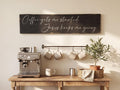 Antique Style Coffee Bar Sign