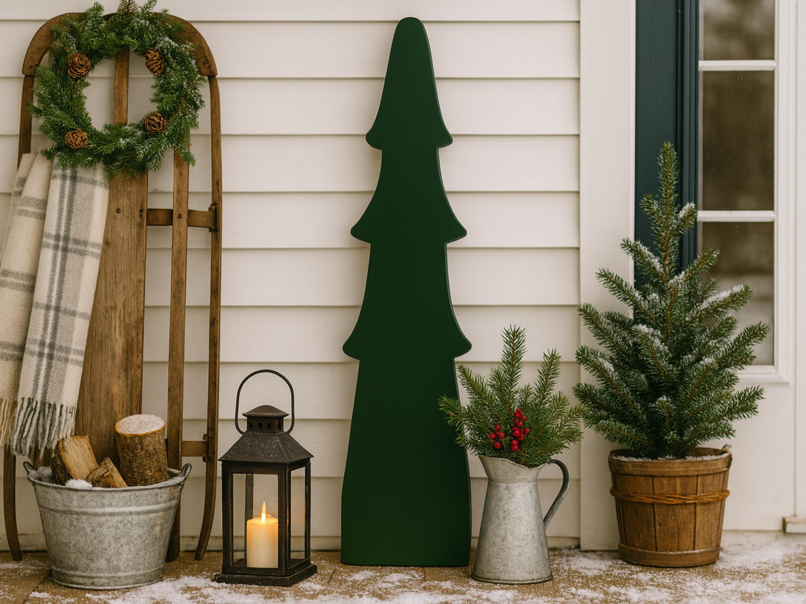Timeless Porch Leaner Tree