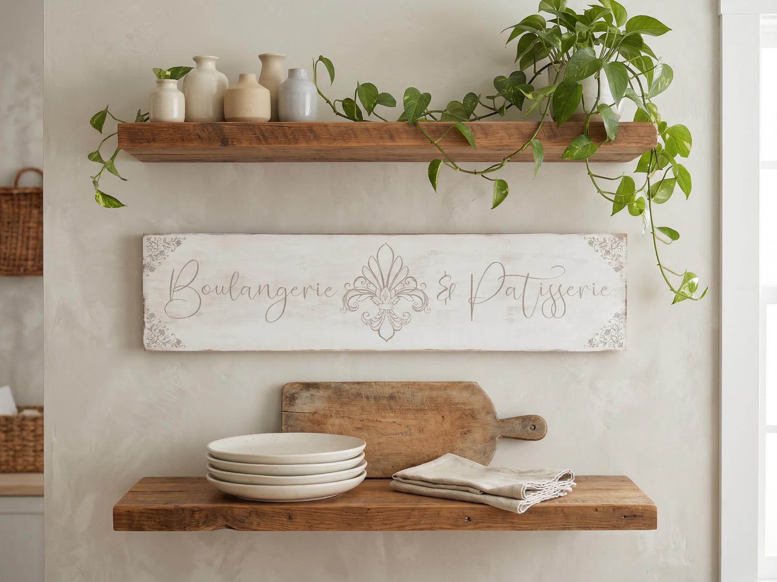Rustic Boulangerie & Patisserie Sign