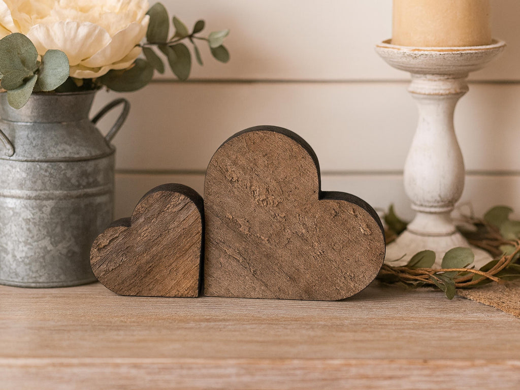 Reclaimed Wood Hearts