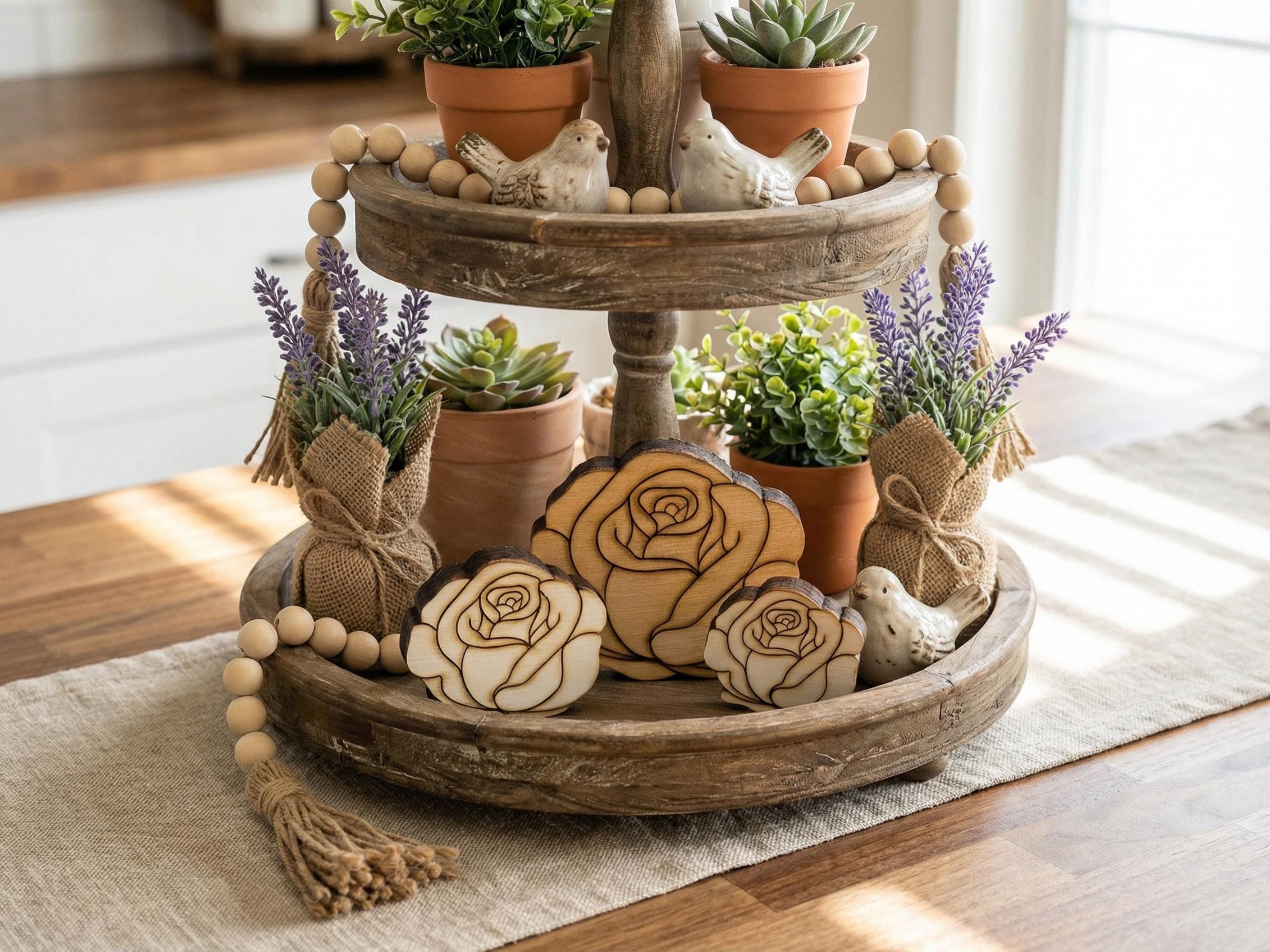 Reclaimed Wood Roses