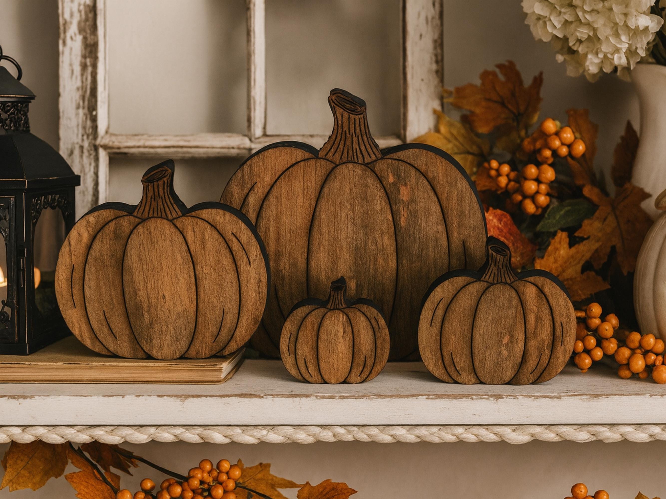 Reclaimed Wood Pumpkins