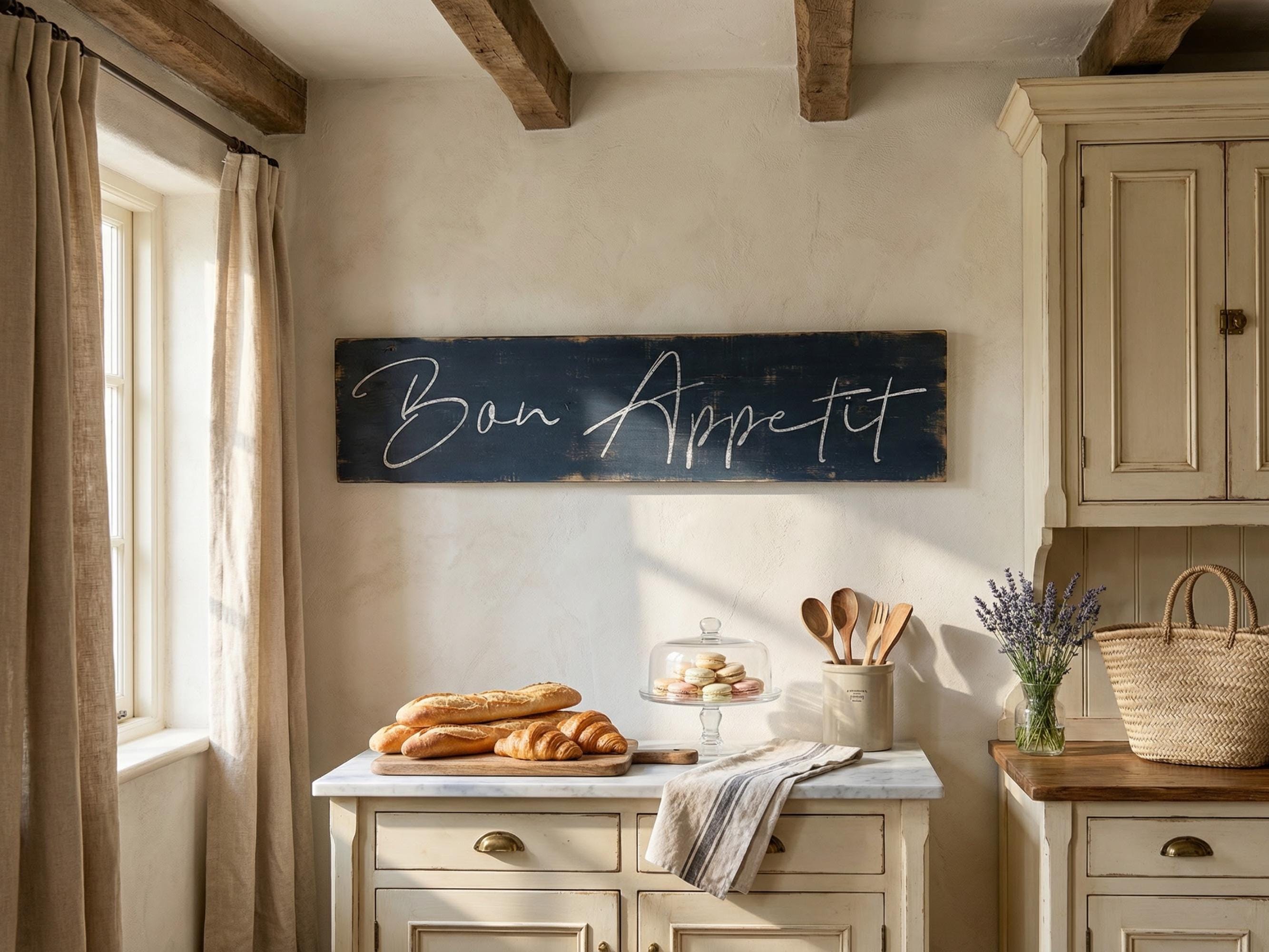 Antique Style Bon Appetit Sign