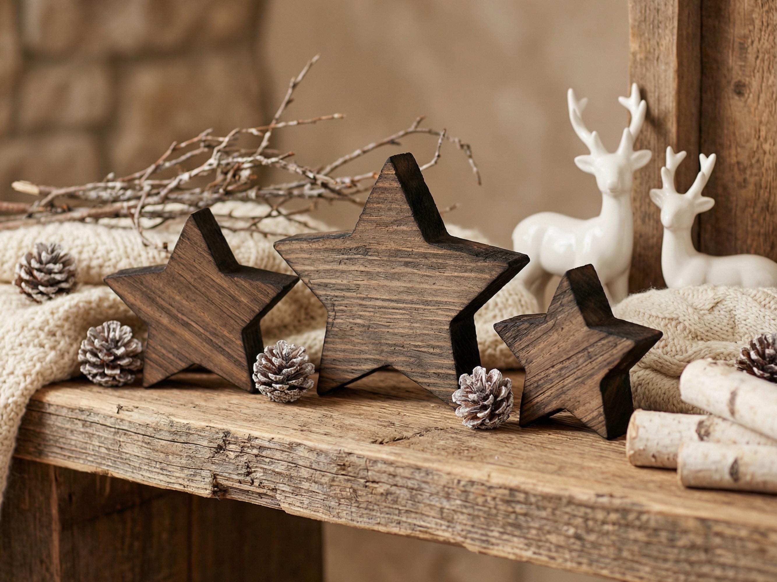 Reclaimed Wood Stars