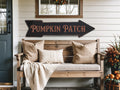 Pumpkin Patch Arrow Sign