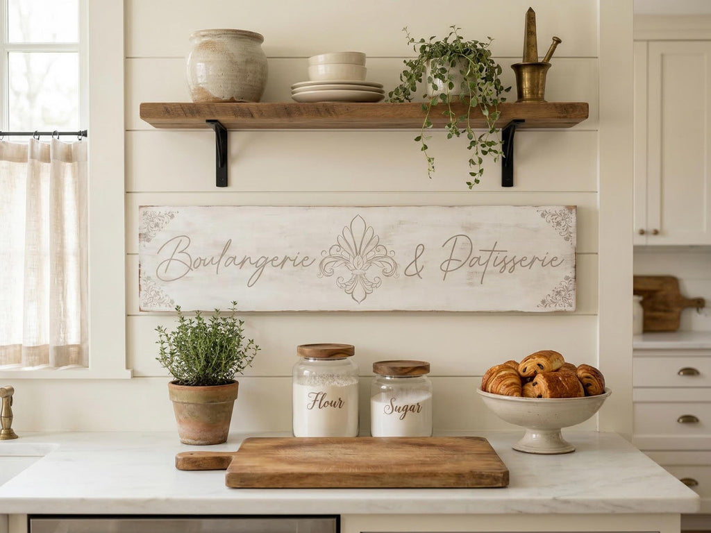 Antique Style Boulangerie & Patisserie Sign