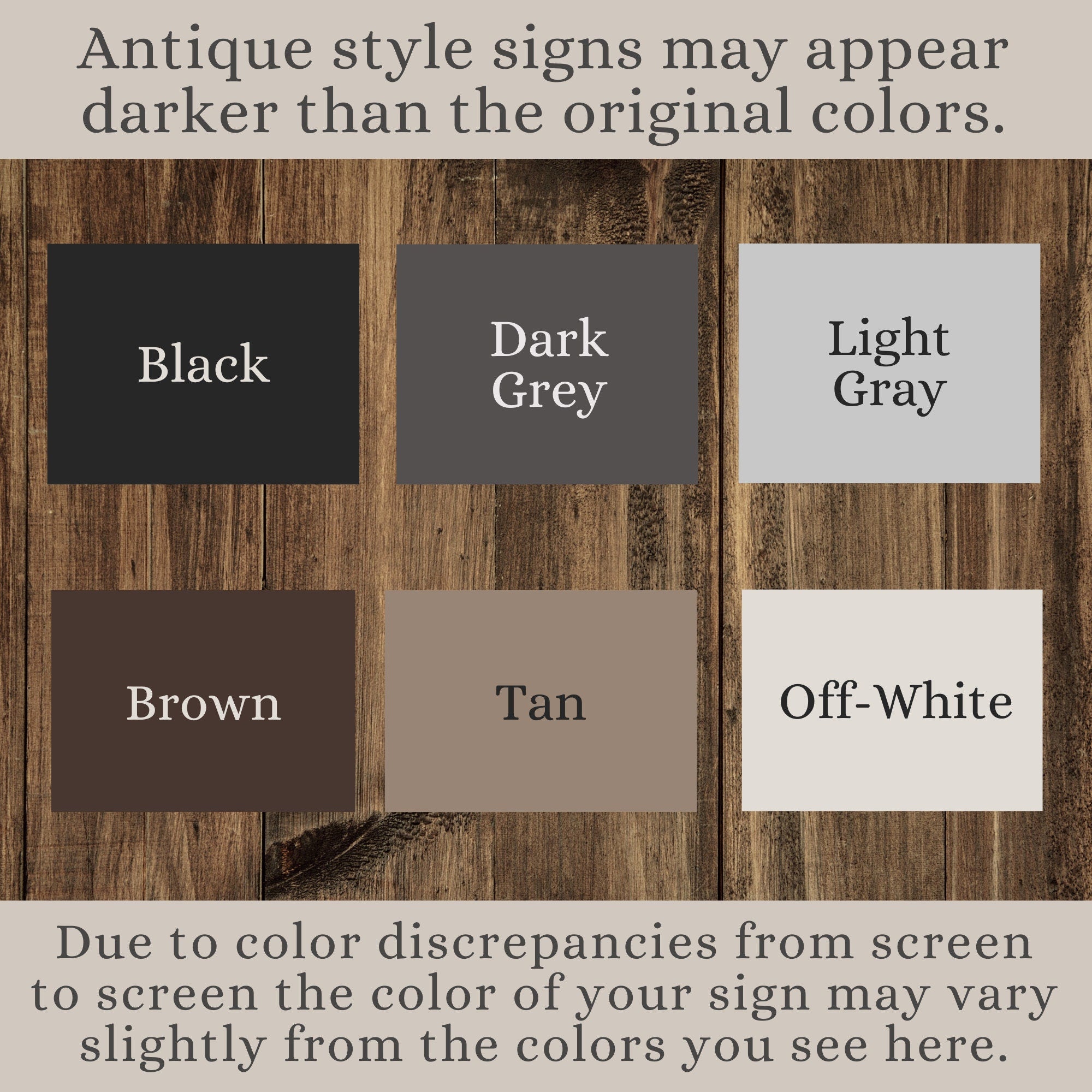 Antique Style Pumpkins Sign
