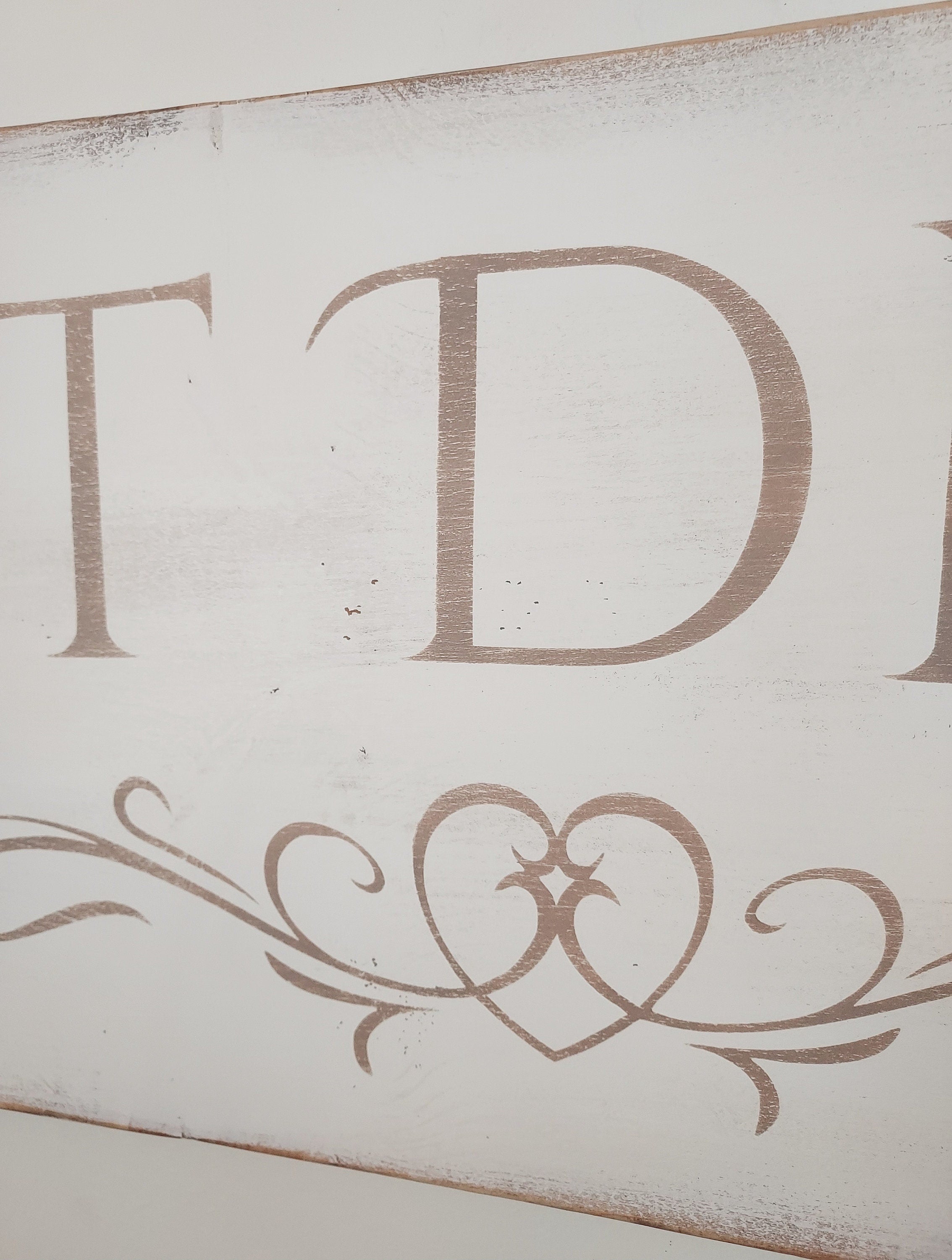 Antique Style Sweet Dreams Wooden Sign