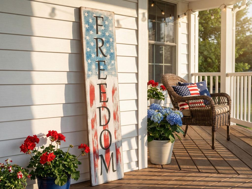 Freedom Red White & Blue American Flag