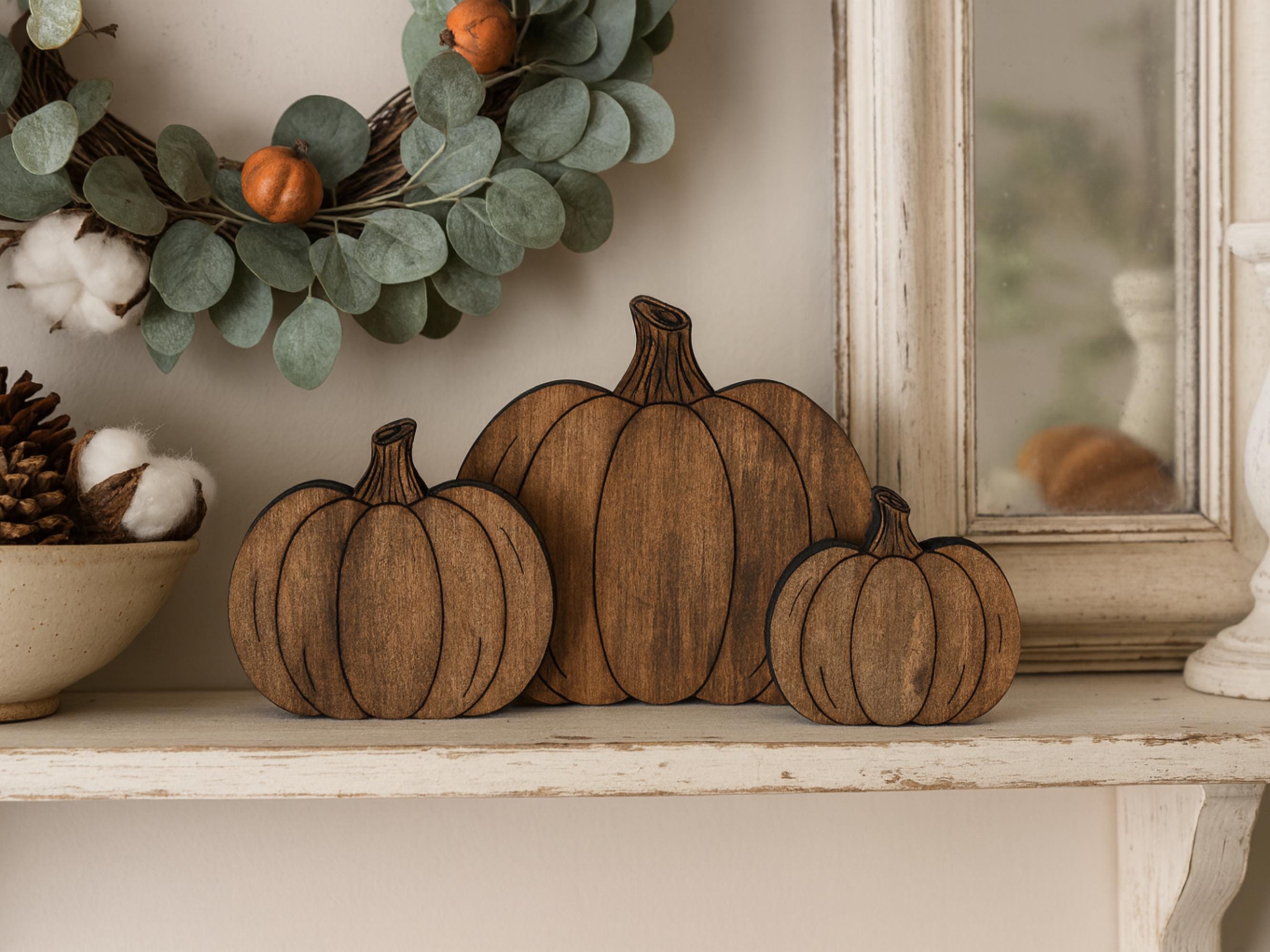 Reclaimed Wood Pumpkins