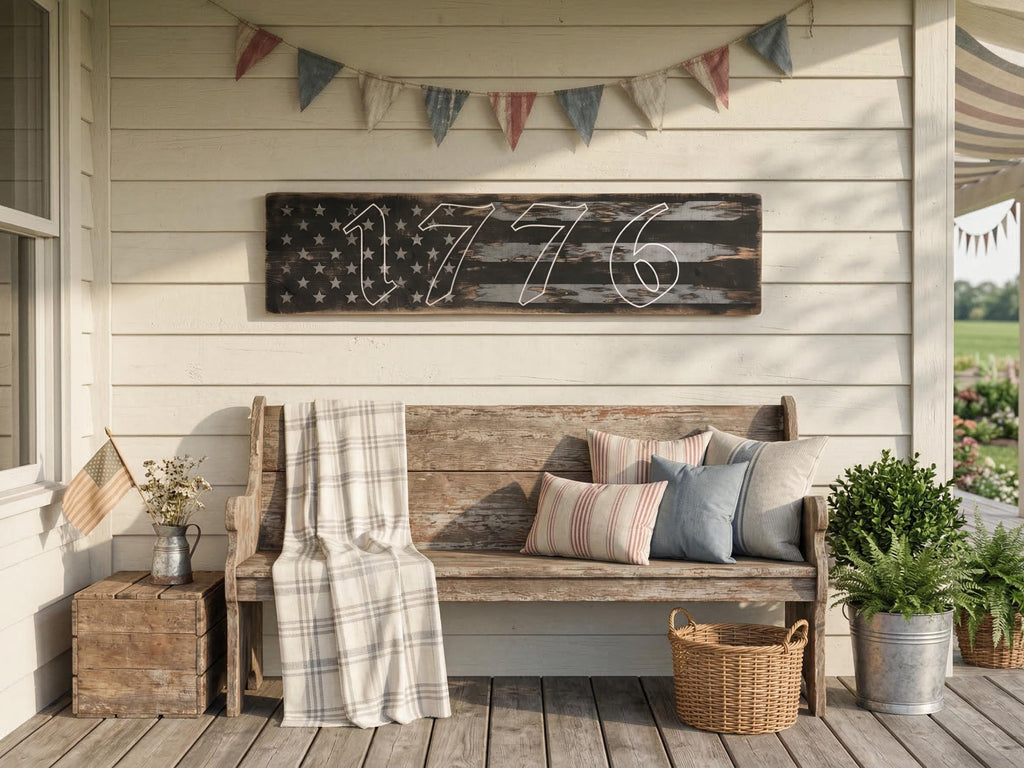 1776 Subdued American Flag