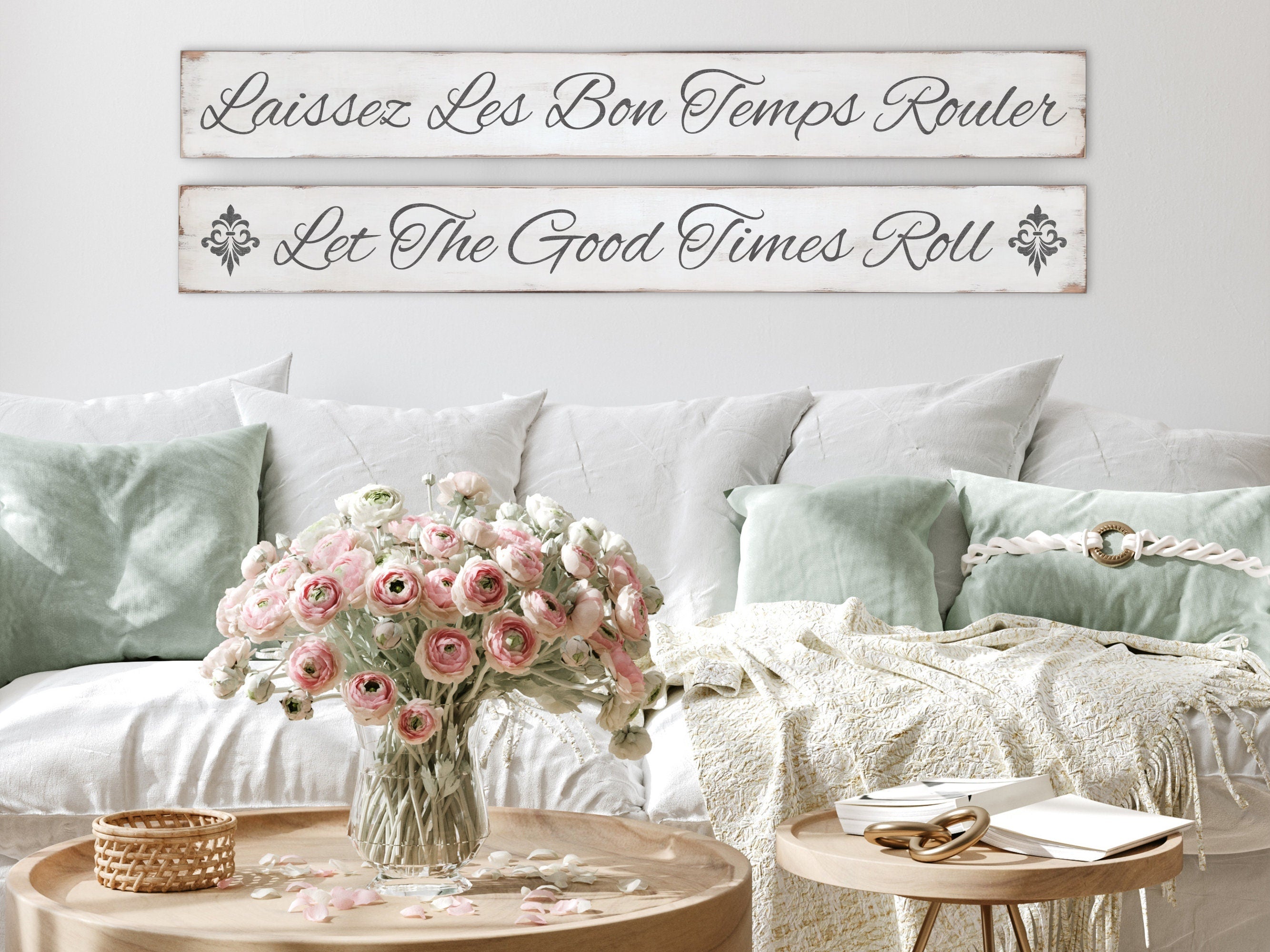 Laissez Les Bon Temps Rouler, Let The Good Times Roll! Set of 2