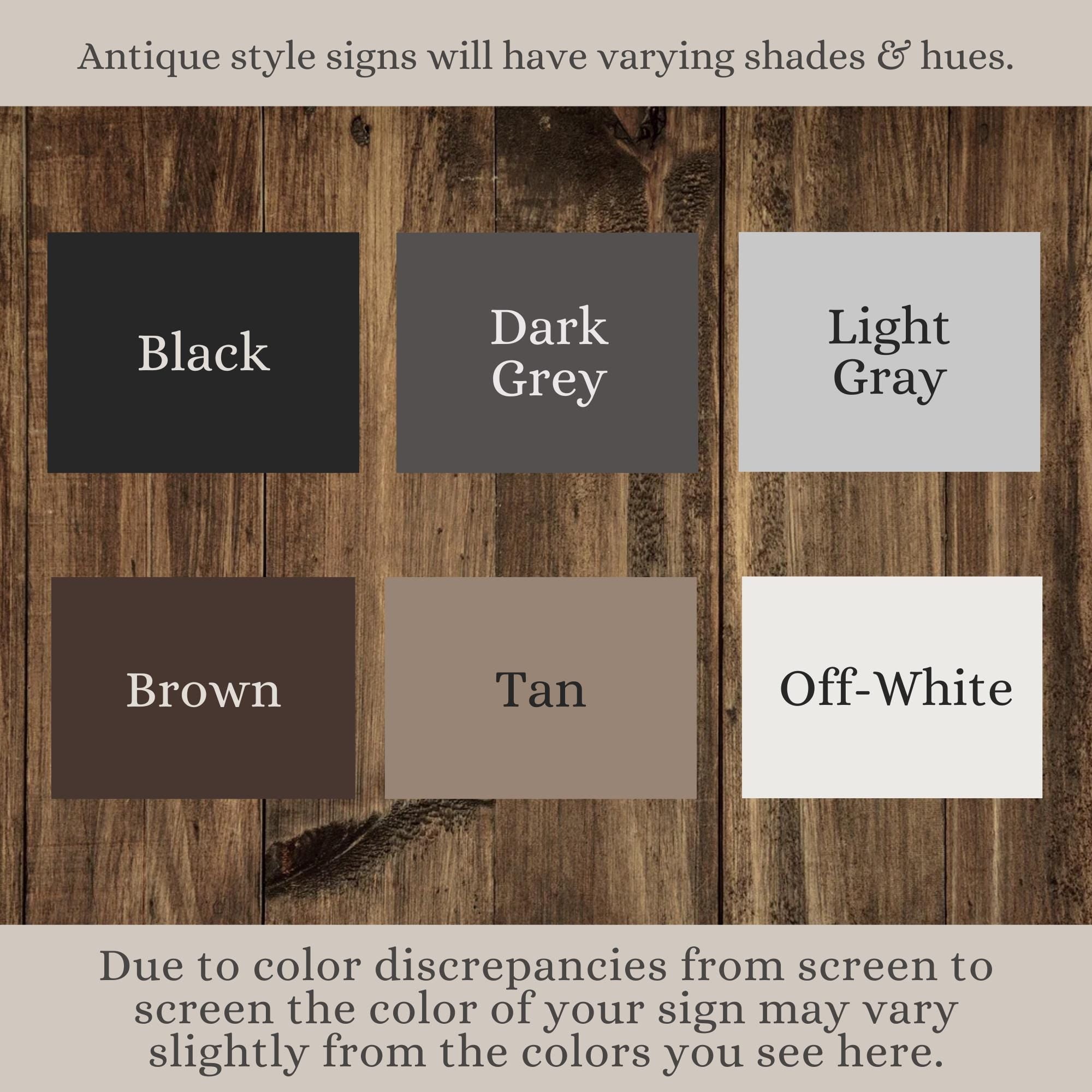 Custom Rustic Coffee Bar Sign