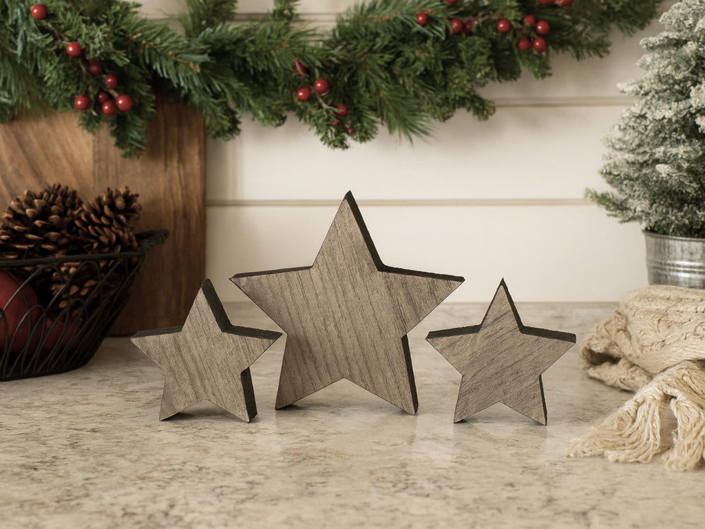 Reclaimed Wood Stars