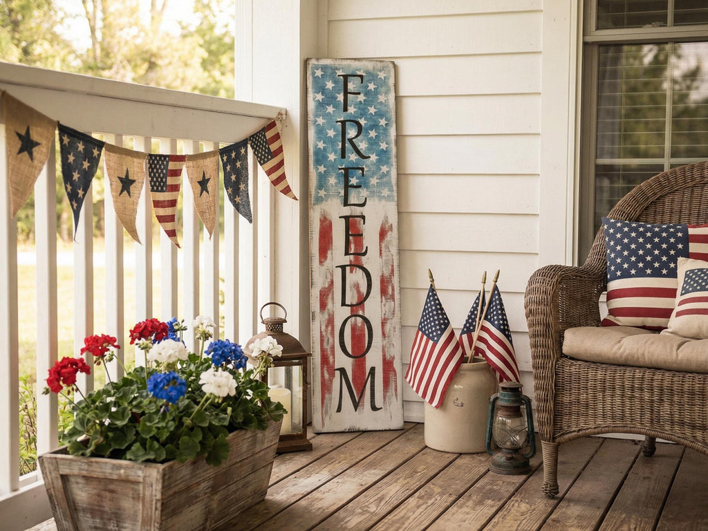 Freedom Red White & Blue American Flag