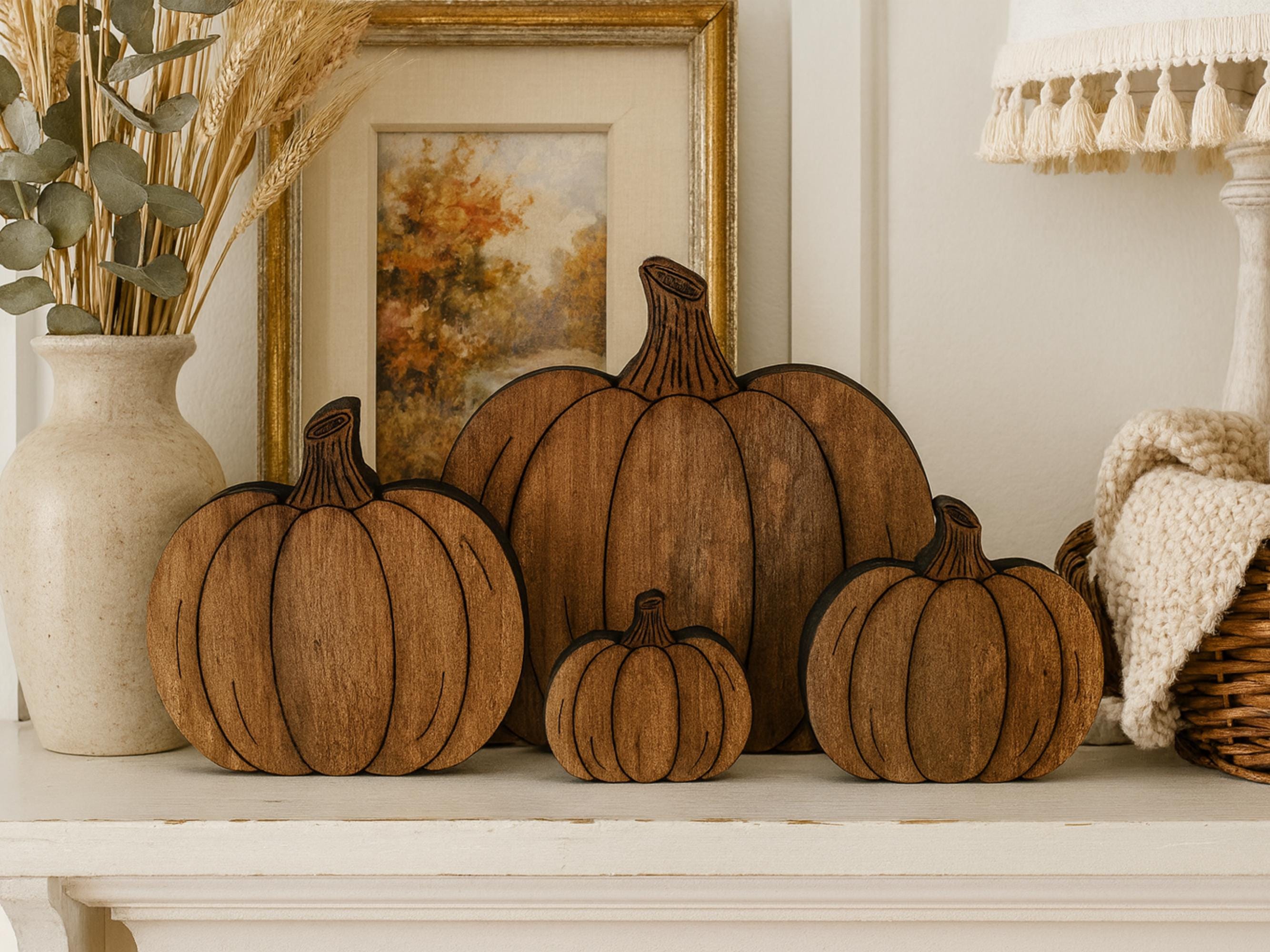 Reclaimed Wood Pumpkins