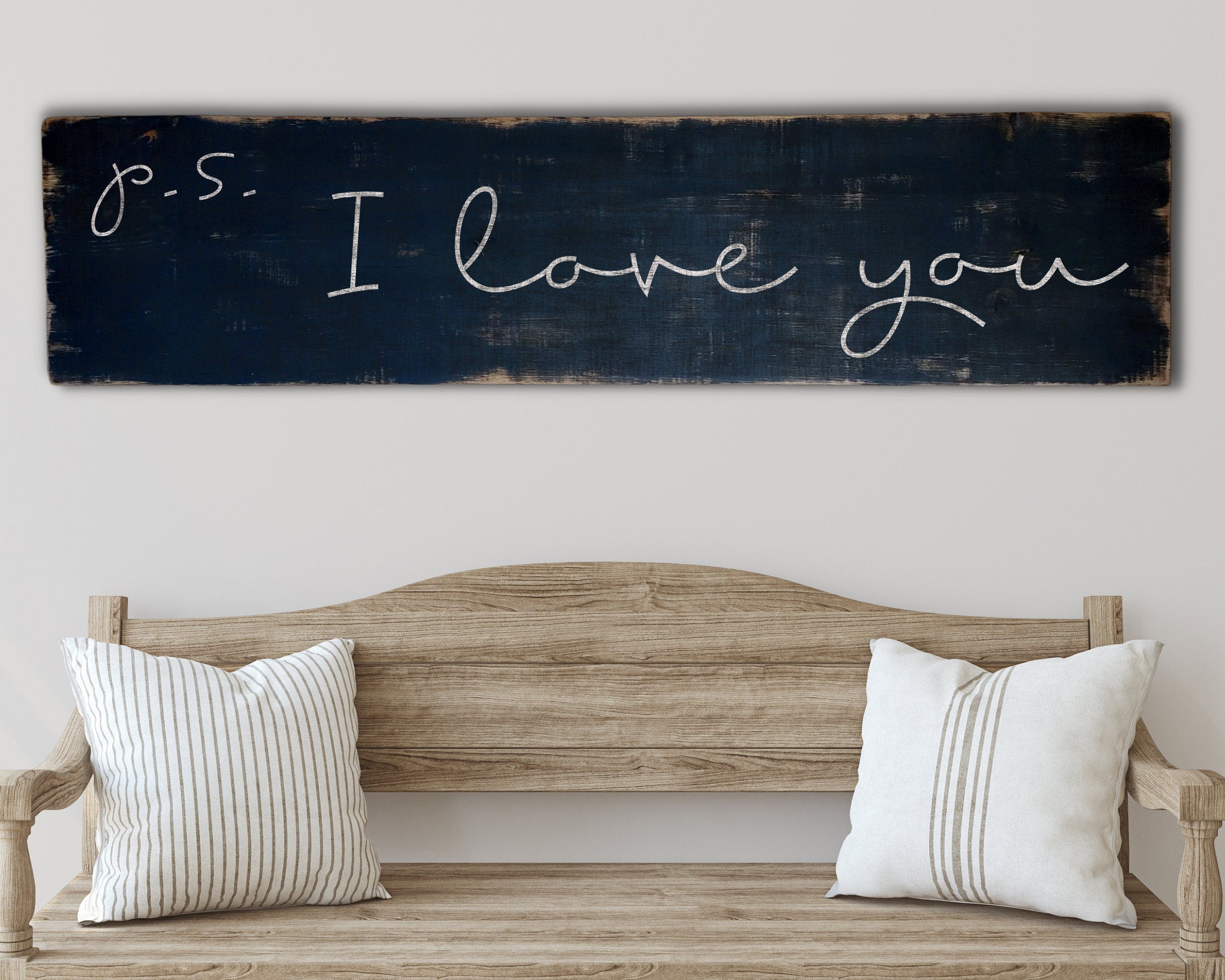 Custom Antique Style Wood Sign