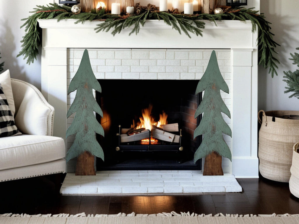 Rustic Wooden Tree 36"