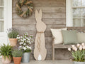 Tan Bunny with a Jute Twine Bow