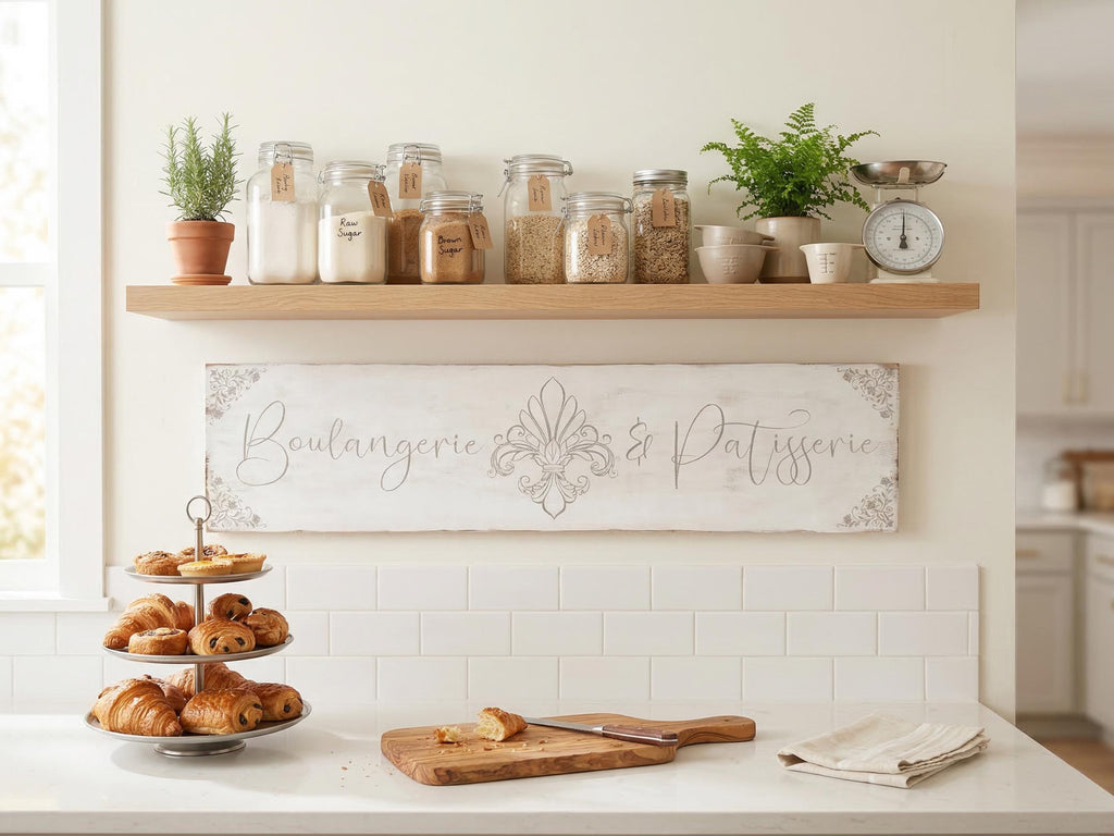 Rustic Boulangerie & Patisserie Sign