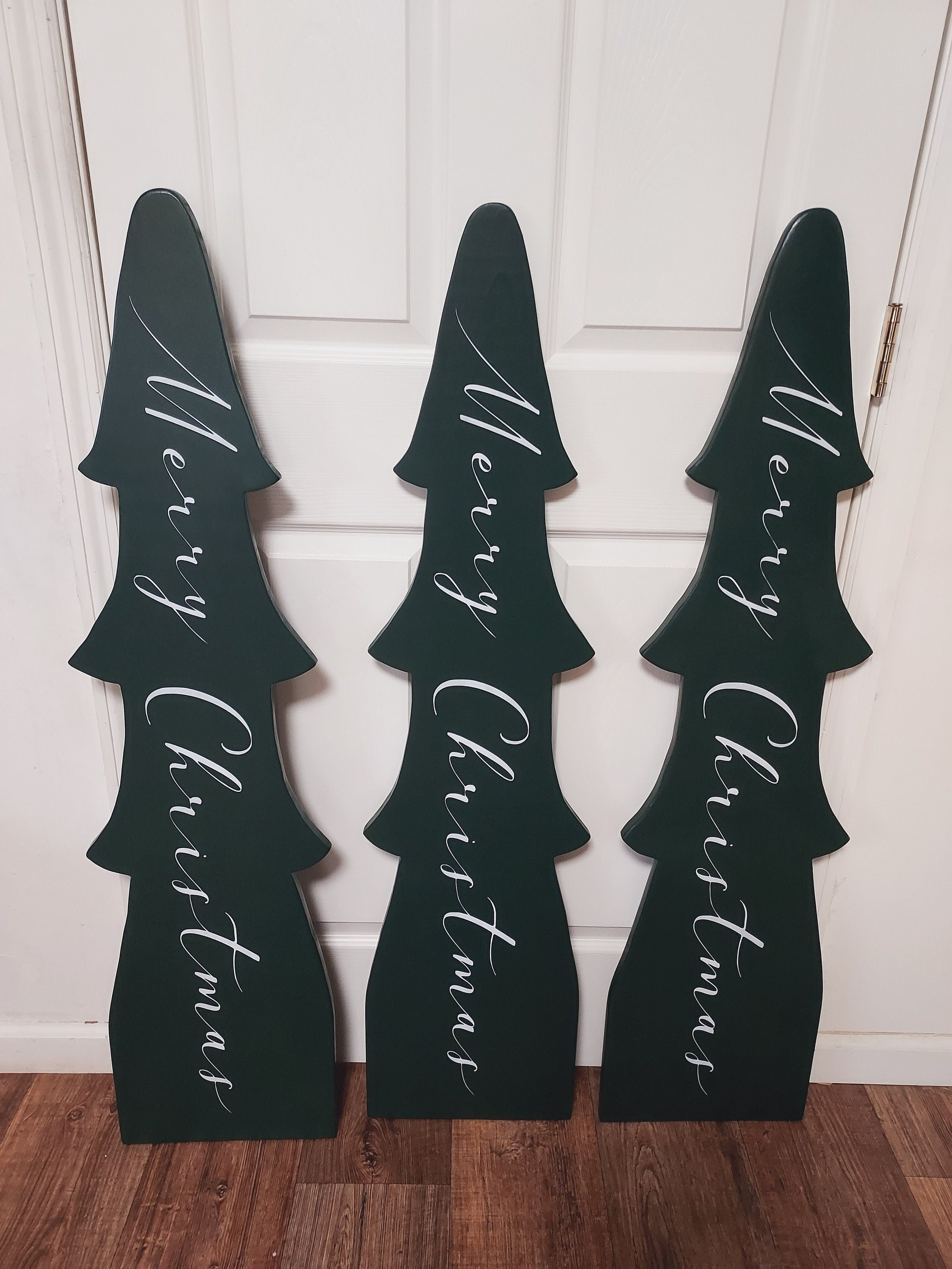 Custom Porch Leaner Evergreen Tree