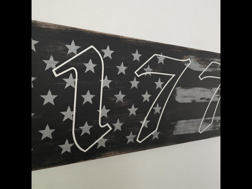 1776 Subdued American Flag