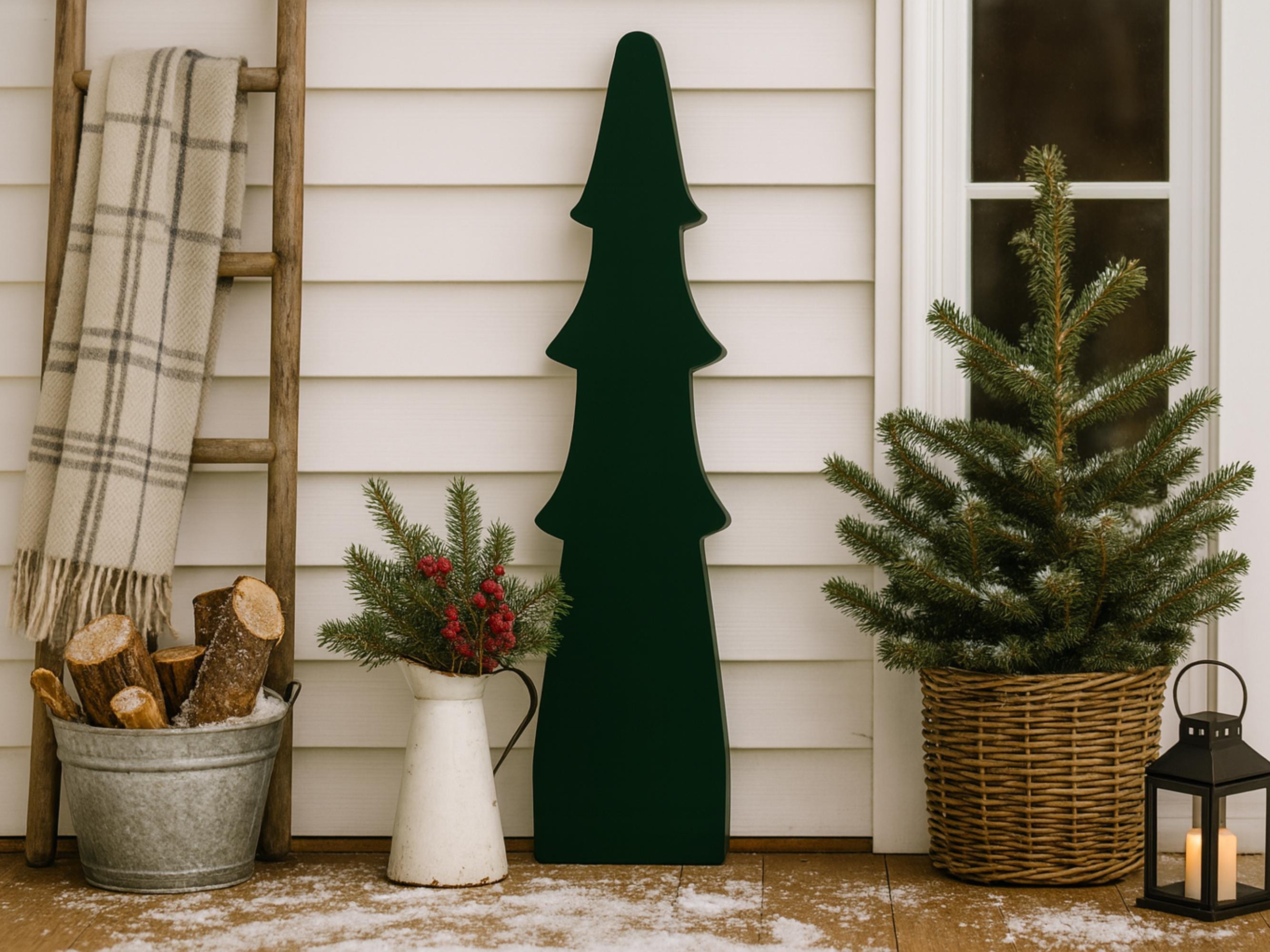 Timeless Porch Leaner Tree