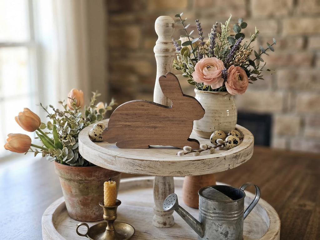 Reclaimed Wood Freestanding Bunny